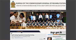 Desktop Screenshot of bcgr.gov.lk