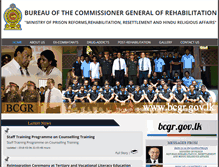 Tablet Screenshot of bcgr.gov.lk